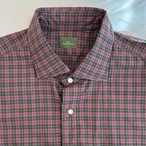 Sid Mashburn Men's Vibrant Plaid Button-Down Shirt